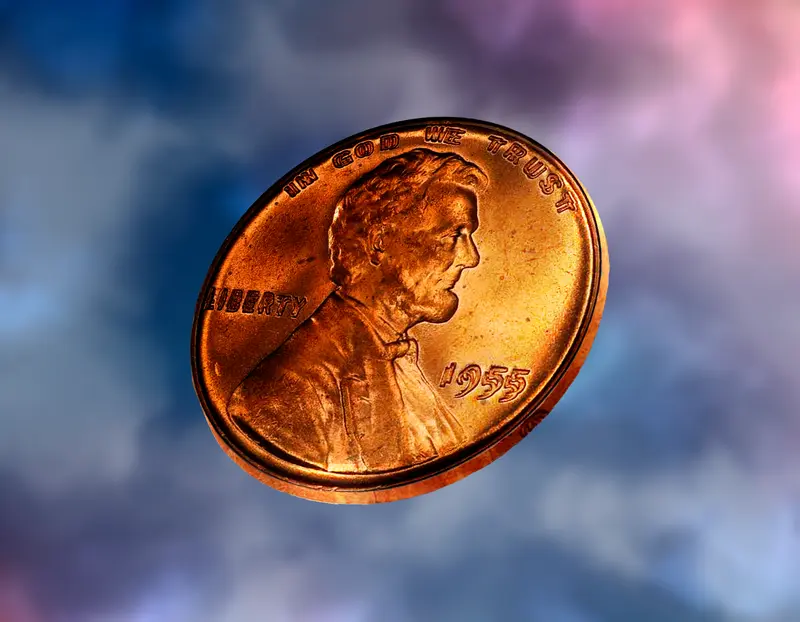 1955 Lincoln Penny Artwork