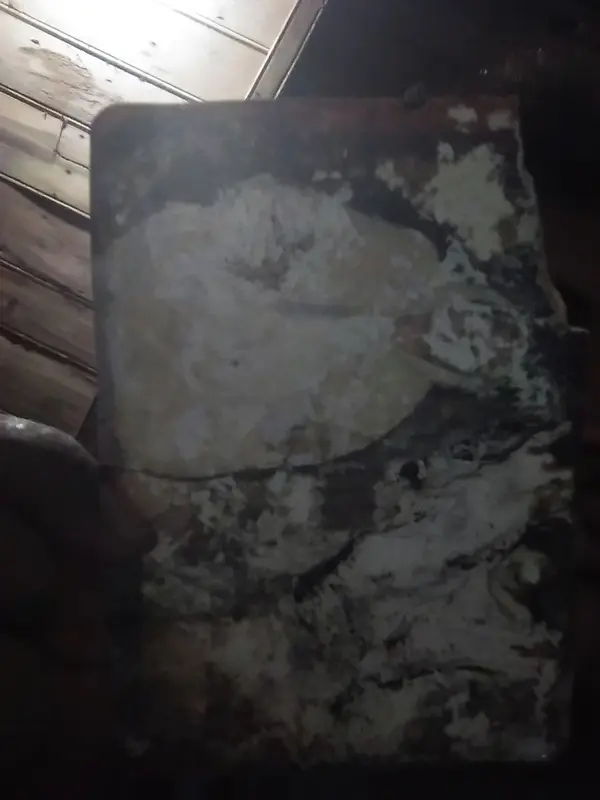 Abstract Rectangular Object Held