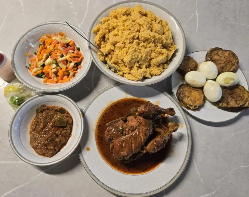 African Meal With Couscous