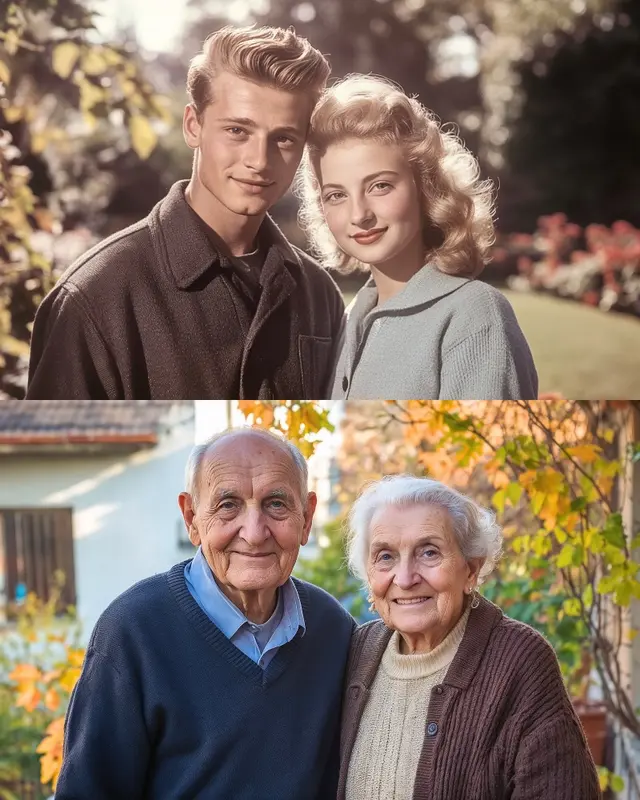 AI Couple: Then And Now