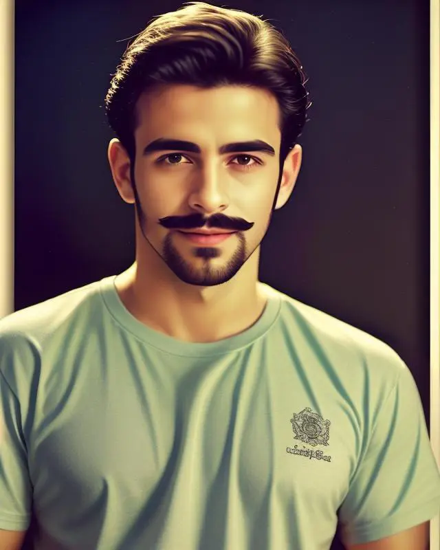 AI Created Man Portrait