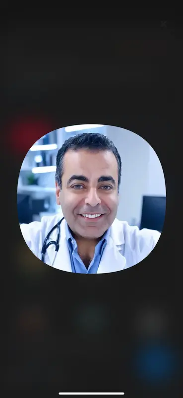 AI Doctor Portrait Office