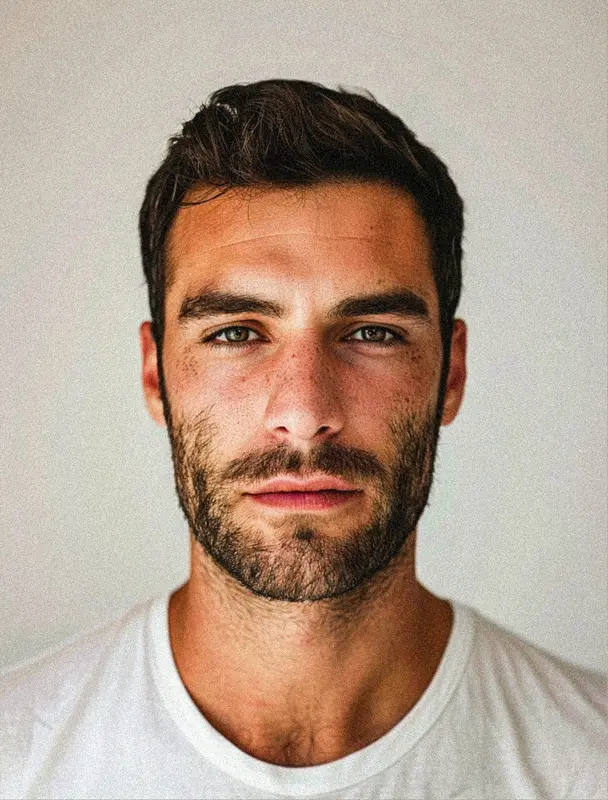 AI-generated Man With Beard