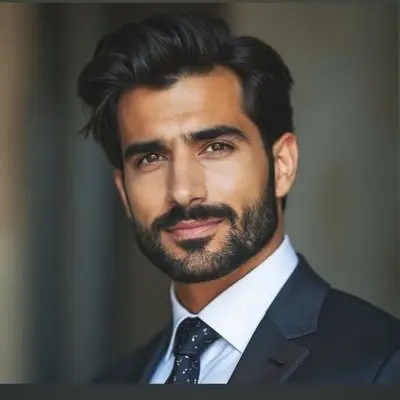 AI Man In Suit Portrait