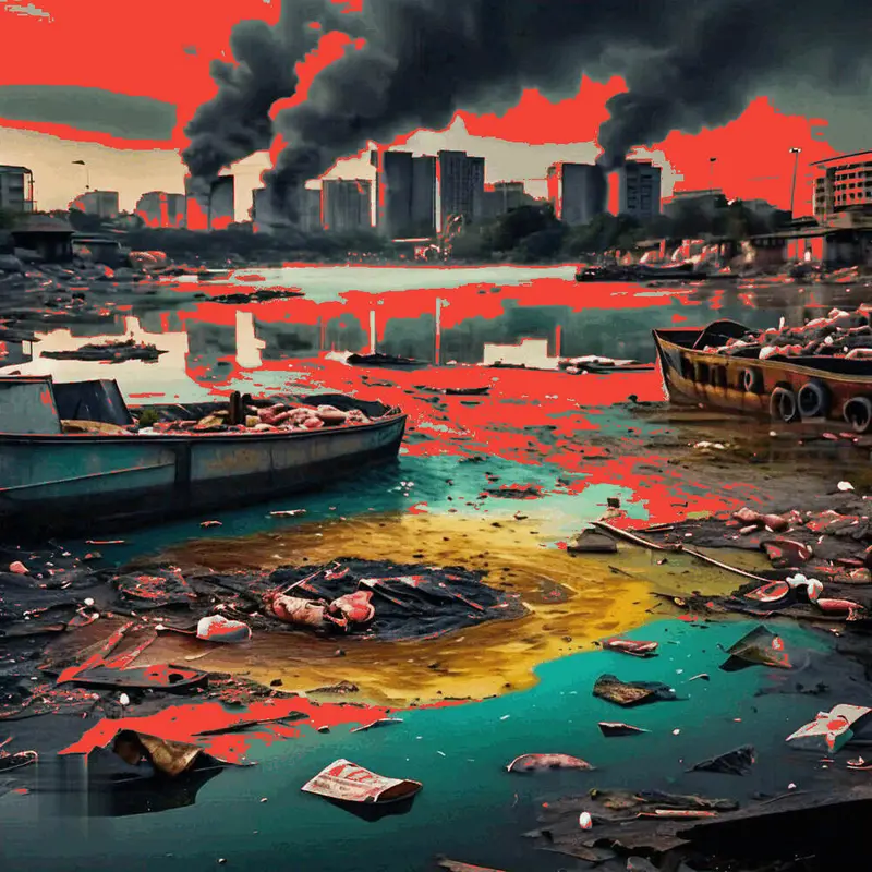 AI Pollution In Urban Waterway