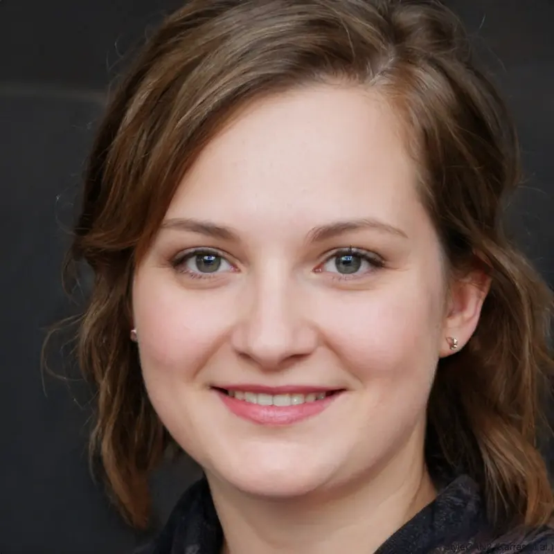 AI Portrait Of Smiling Woman