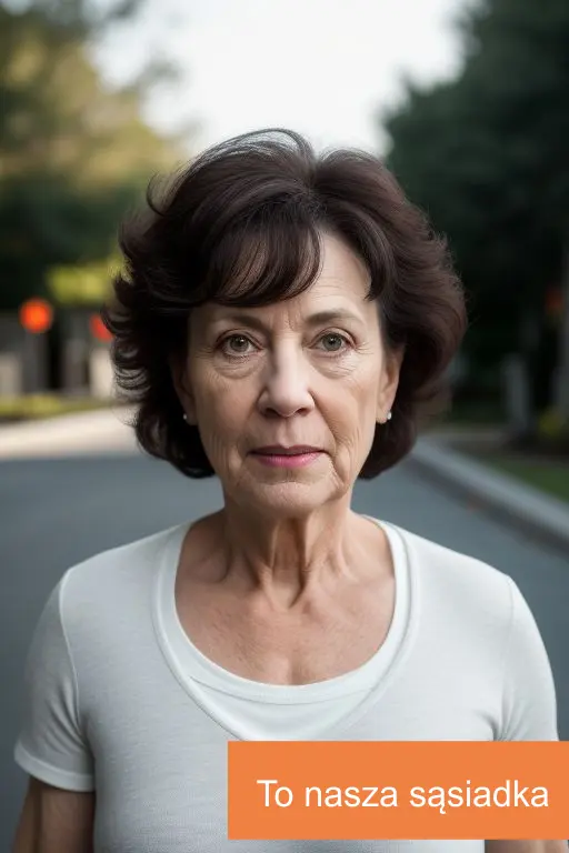 AI Portrait Older Woman Street