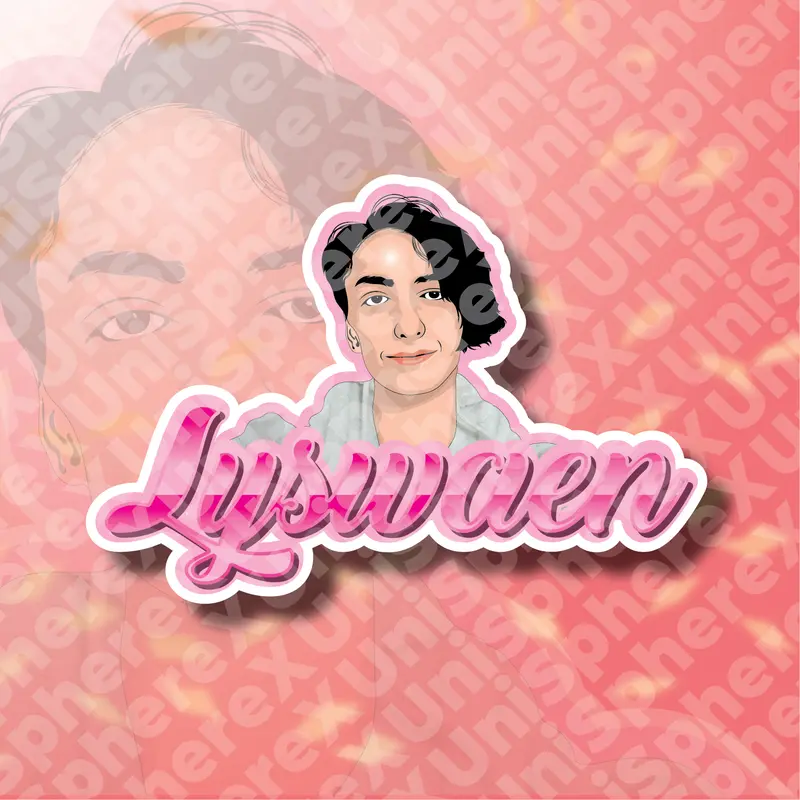 AI Portrait With Name Overlay