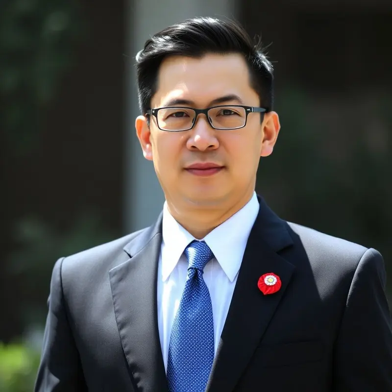 AI Professional Portrait Outdoors