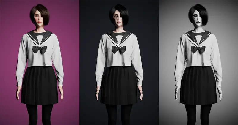 AI School Uniform Variations