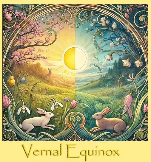 AI Vernal Equinox Rabbits