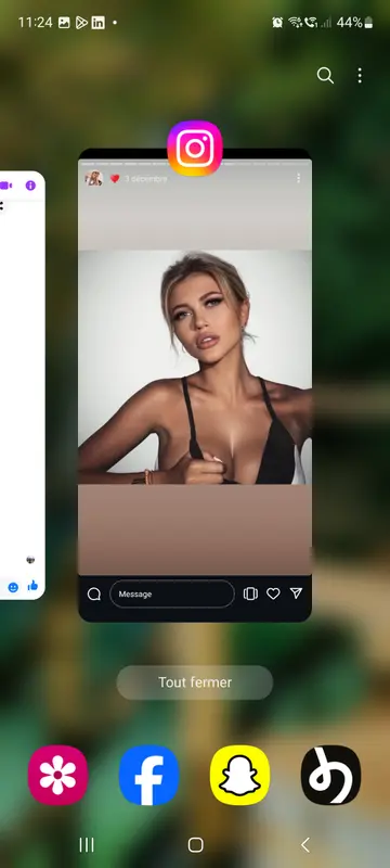 AI Woman In Black Top