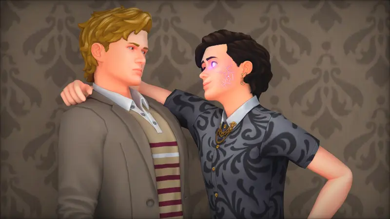 Animated Characters Intimate Interaction