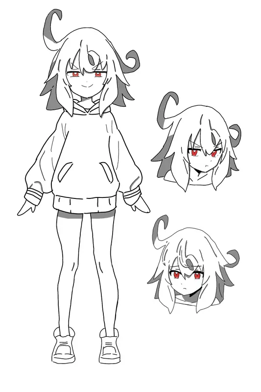 Anime Character Design Sheet