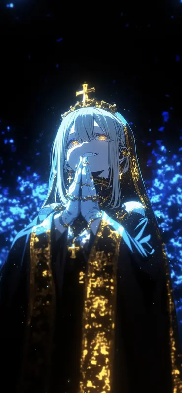 Anime Character In Religious Attire