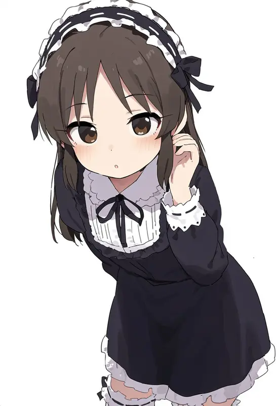 Anime Girl Maid Outfit