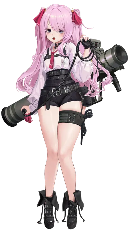 Anime Girl With Weapon