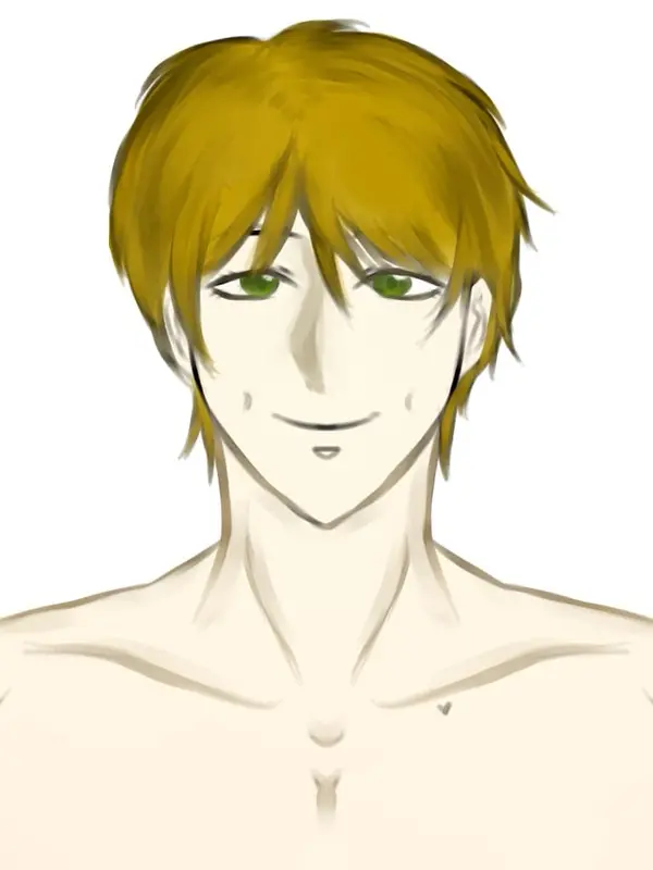 Anime Male Character Illustration