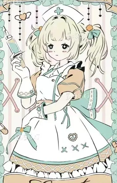 Anime Style Nurse Drawing