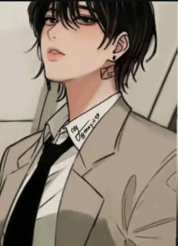 Anime-style Portrait In Formal Attire