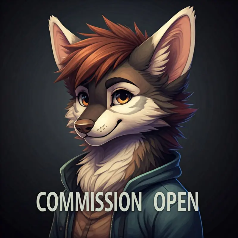 Anthropomorphic Fox Character Illustration