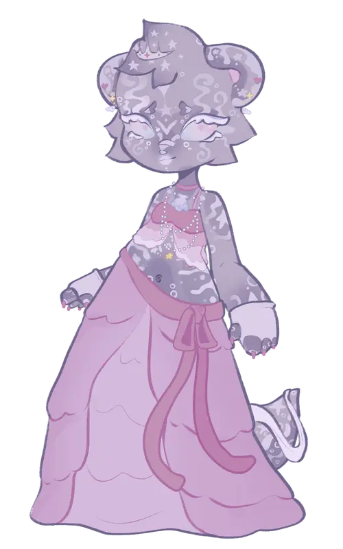 Anthropomorphic Starry Character Design