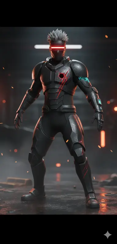 Armored Figure Sci-Fi Combatant