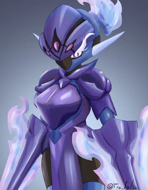 Armored Flame Character Design