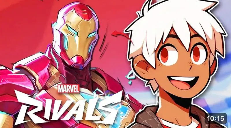 Armored Superhero And Friend