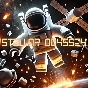 Astronaut Floating In Space