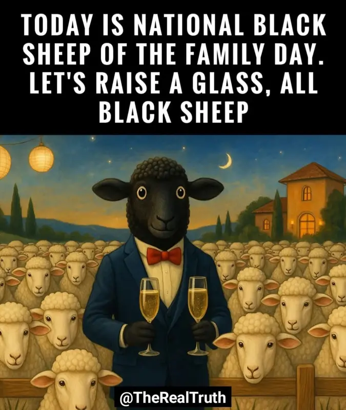 Black Sheep Celebration, AI Image