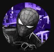 Black-suited Superhero Portrait