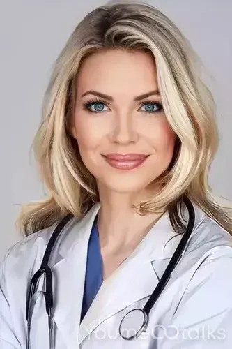Blonde Doctor With Stethoscope