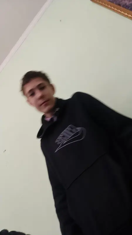 Blurred Person In Hoodie