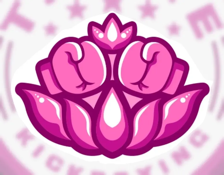 Boxing Lotus Symbol Illustration