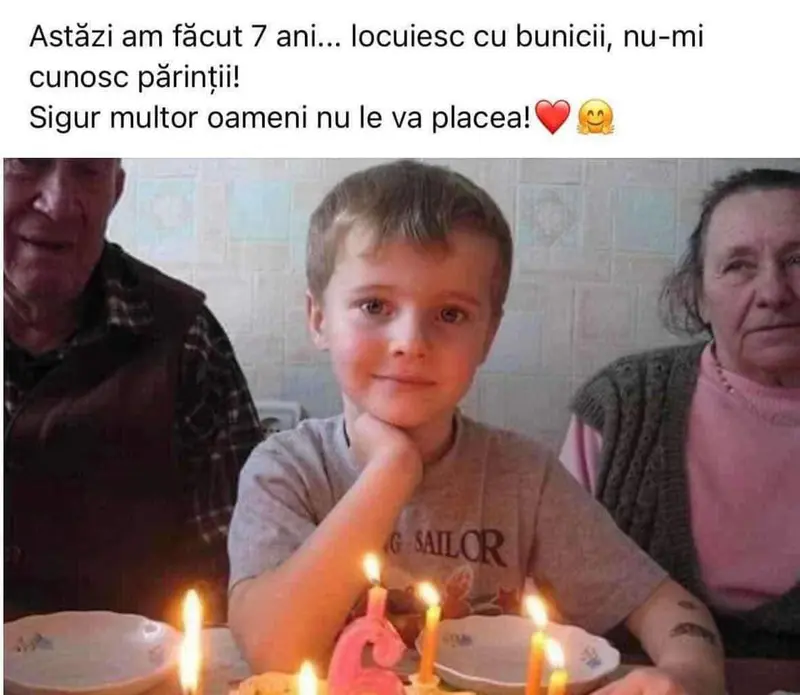 Boy Celebrating Birthday With Elders