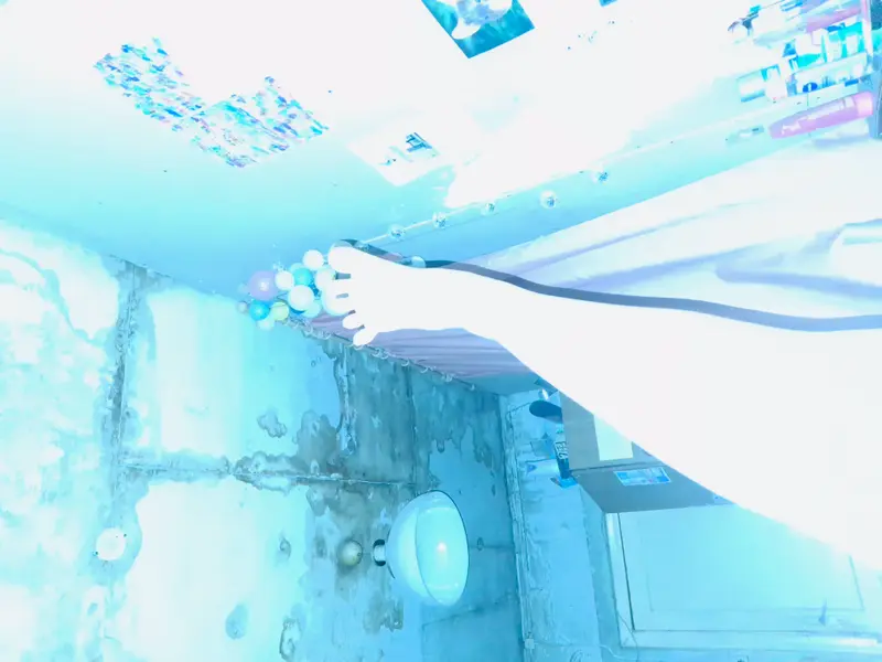 Bright Room With Extended Foot