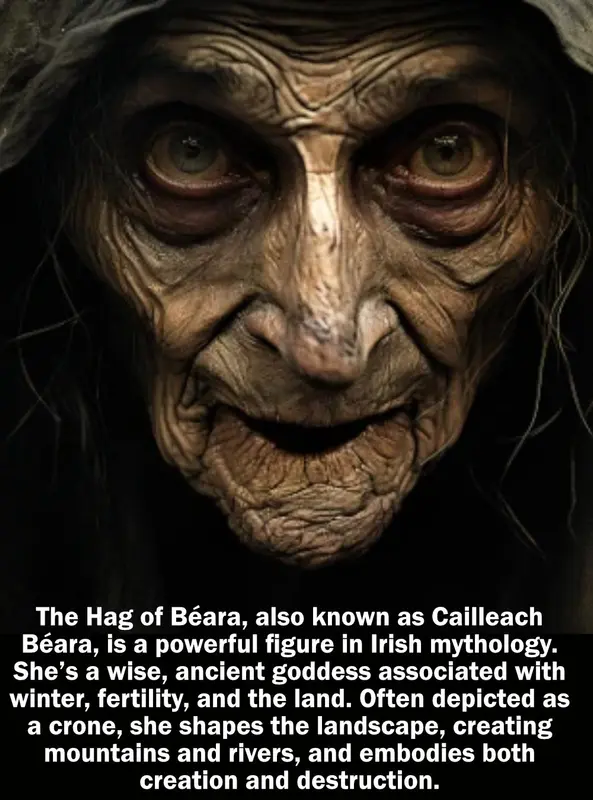 Cailleach Béara: Ancient Hag Portrait
