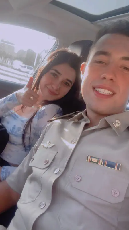 Car Ride With Uniformed Person