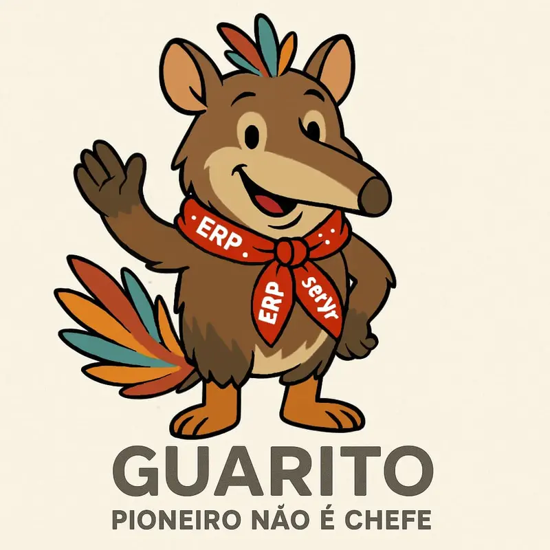 Cartoon Armadillo Mascot Design