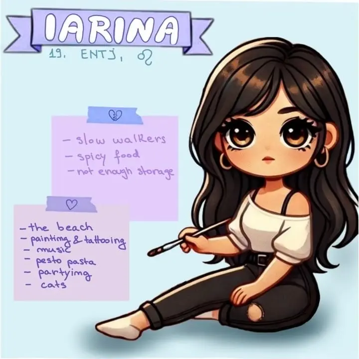 Chibi Girl With Interests