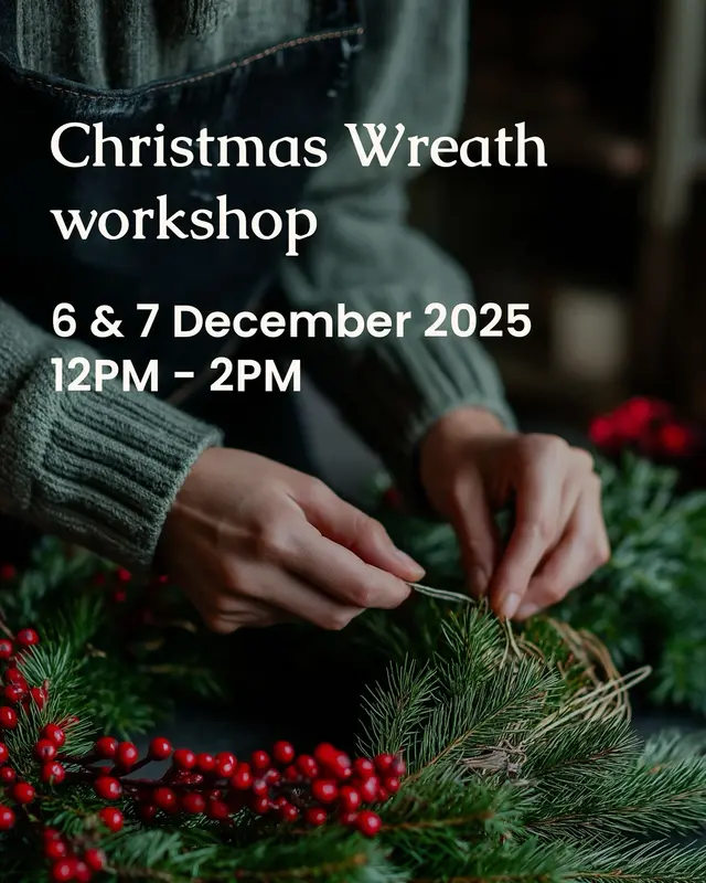 Christmas Wreath Workshop Crafting