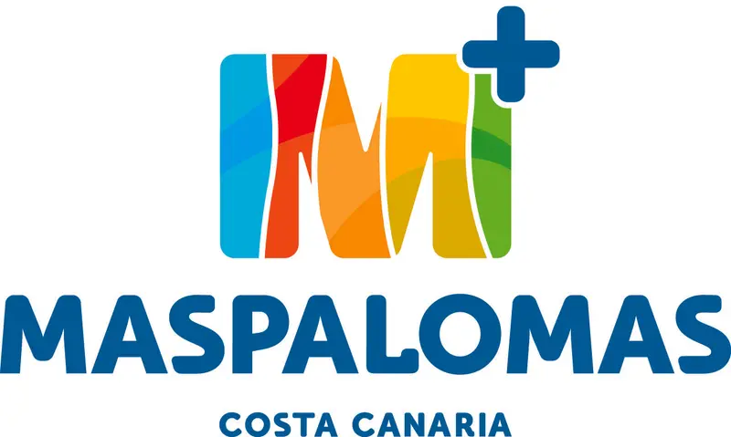 Colorful Maspalomas Logo Design