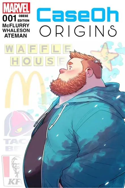 Comic Cover AI-generated Illustration