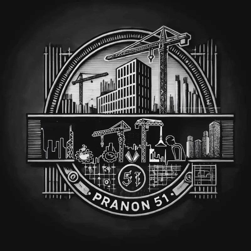 Construction Site Illustration