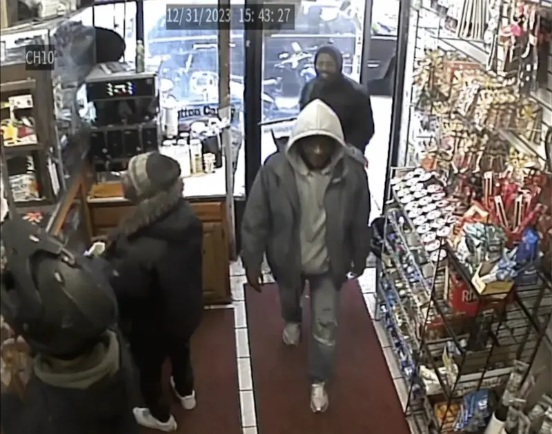 Convenience Store Entry Scene