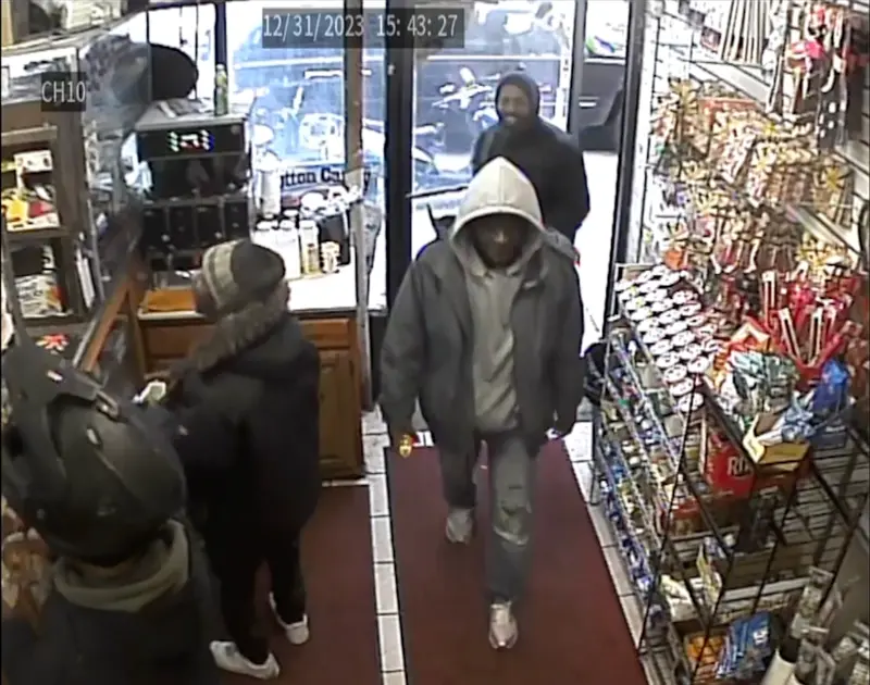 Convenience Store Entry Scene