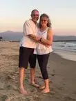 Couple Embracing On Beach