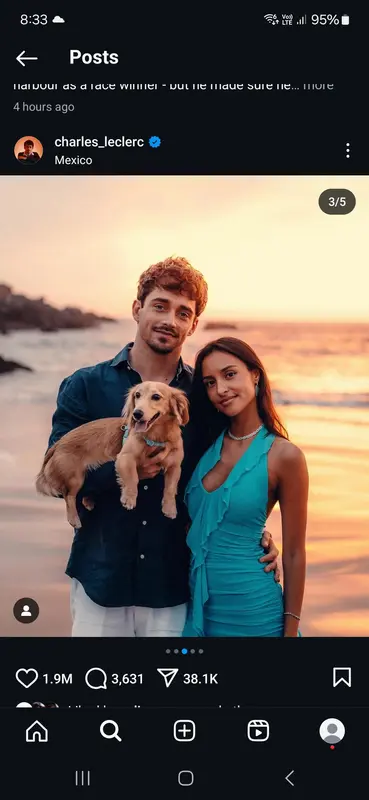 Couple On Beach Sunset