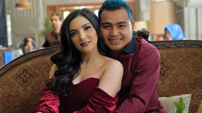 Couple Smiling, Posing Together